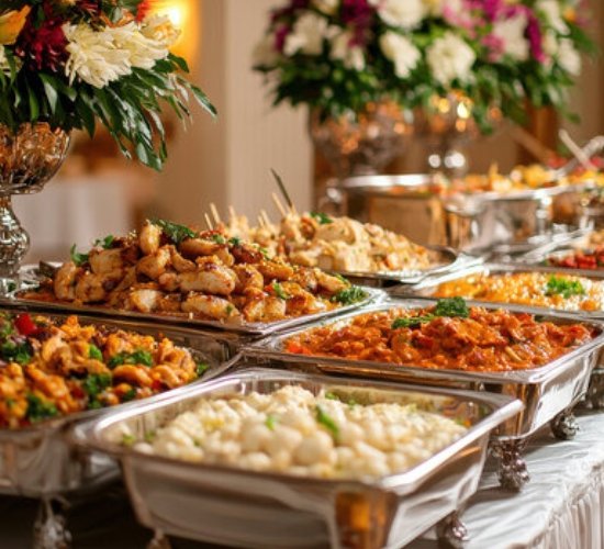 Indian Buffet Setup